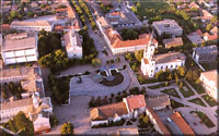 The square in centre of Becej